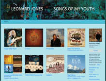 Tablet Screenshot of leonardjonesmusic.com